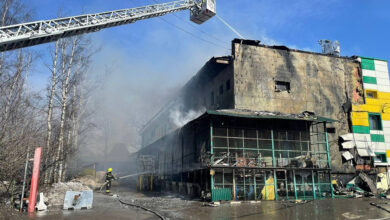 Photo of Пожар в торговом центре